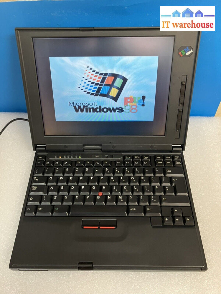 ~(As Is) Ibm Thinkpad 560 Type 2640 12 Laptop Pentium 16Mb Ram Windows98 (Read)