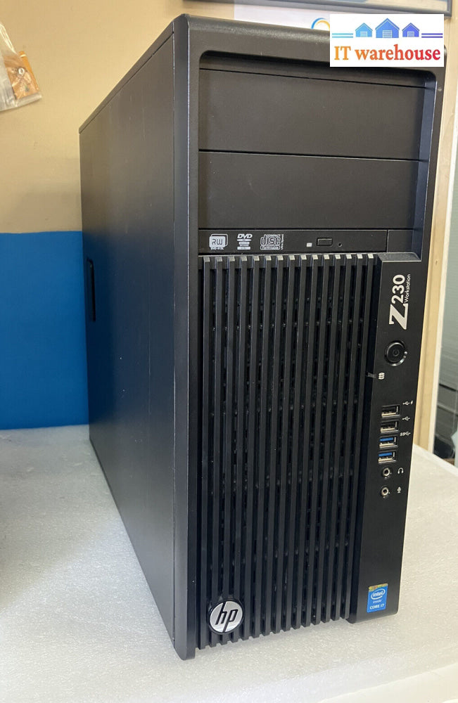 ~ HP Z230 WorkStation Core i7-4790 16GB RAM, 500GB SSD Windows 11 Pro  Desktop PC