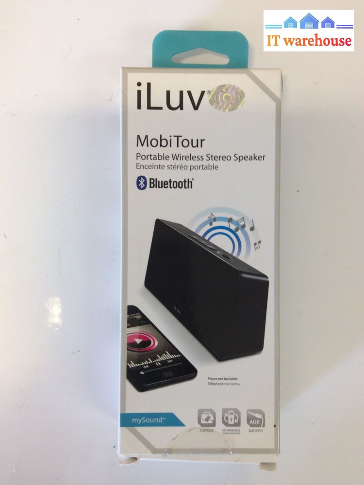 Iluv Mobitour Portable Wireless Stereo Bluetooth Speaker Isp202 Good Battery
