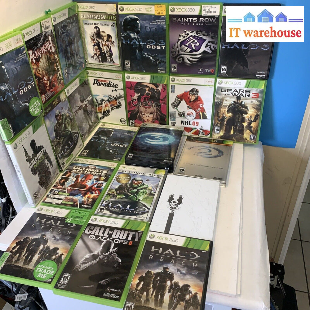 23 Xbox top 360 Games Lot - good to like new condition