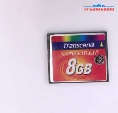 Transcend Compact Flash 8Gb 133X Compactflash Memory Card