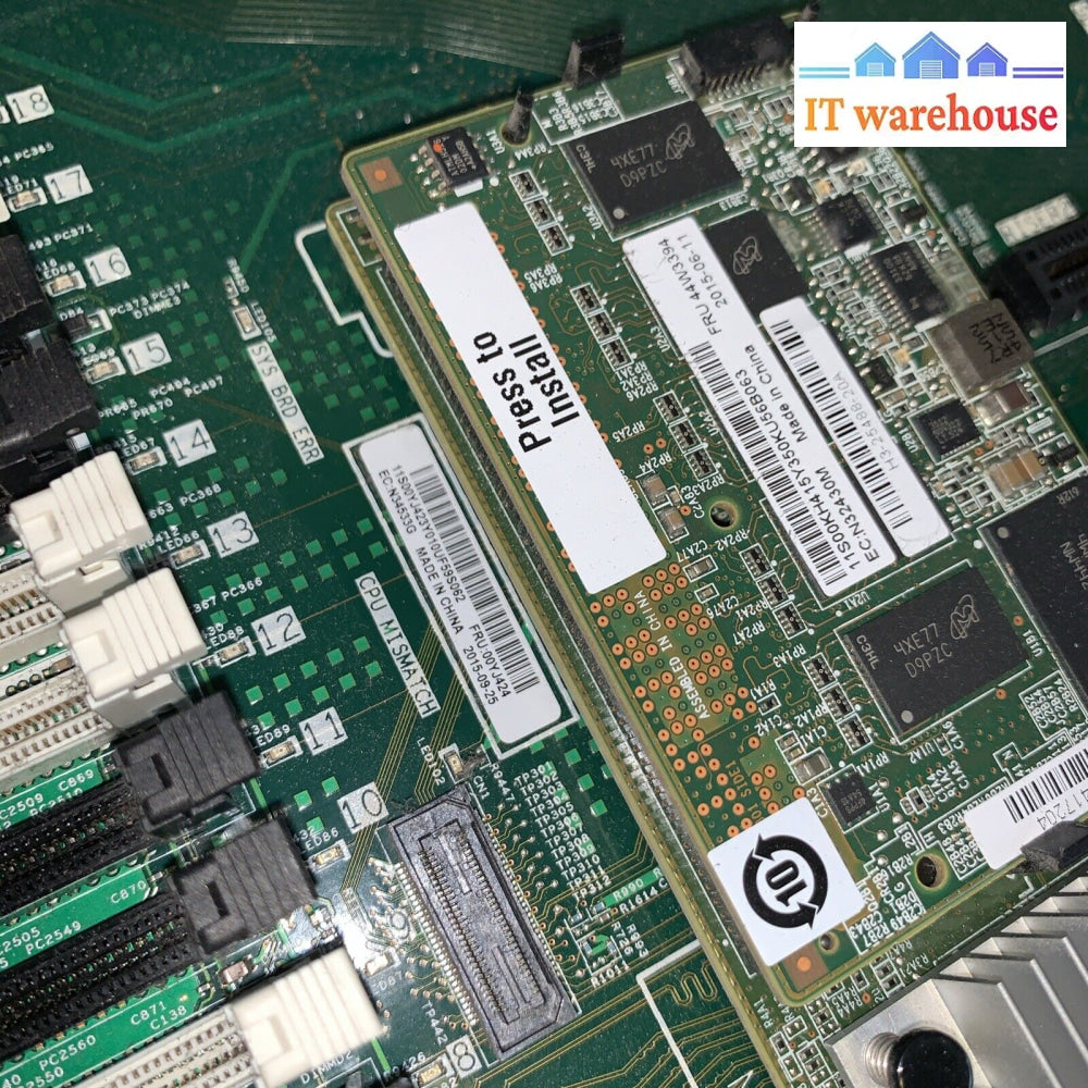 00Yj424 - Lenovo X3650M5 System Motherboard Board