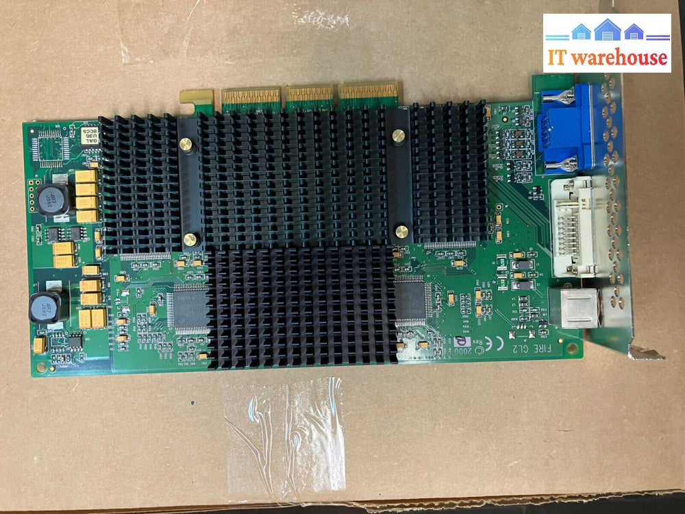 ~ 027Vnj Ati Fire Gl2 64Mb Agp Dvi Vga Workstation Card 28130066-003 Tested/Work