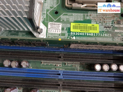 1× Ncr Peb-7712Vga Pos Motherboard With Celeron 440 2.0Ghz Cpu& Ram