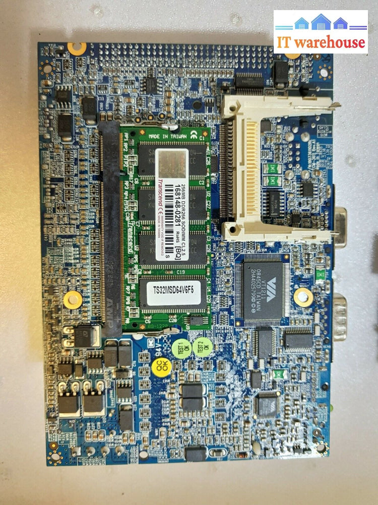 1 X Custom Mini Pc Motherboard P52-P14-38A9 W/256Mb Ram