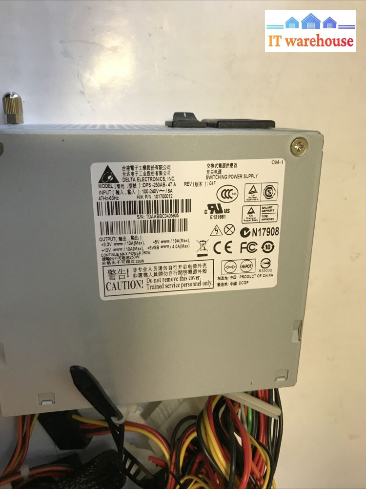 1 X Delta Dps -250Ab- 47 A. 250W Power Supply Hik 101700012