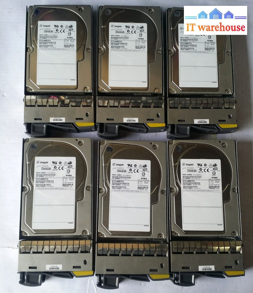 1 X Netapp St3450856Fc 108-00205 450Gb 3.5’ 15K Fc 9D004-038 Na00 W/ Tray##