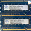 (10X 2Gb) Nanya 2Rx8 Ddr3-1333 Pc3-10600U Desktop Dimm Ram M210B2306E.x2 ~