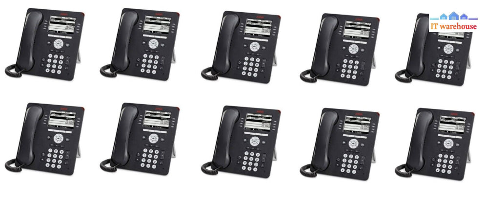 - 10X Avaya 9608G Business Ip Desk Phones With Handset (No Stand)