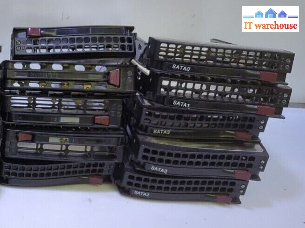 (11X) Supermicro 3.5’ Hot-Swap Sas / Sata Hdd Caddy Tray - 01-Sc93301-Xx00C003