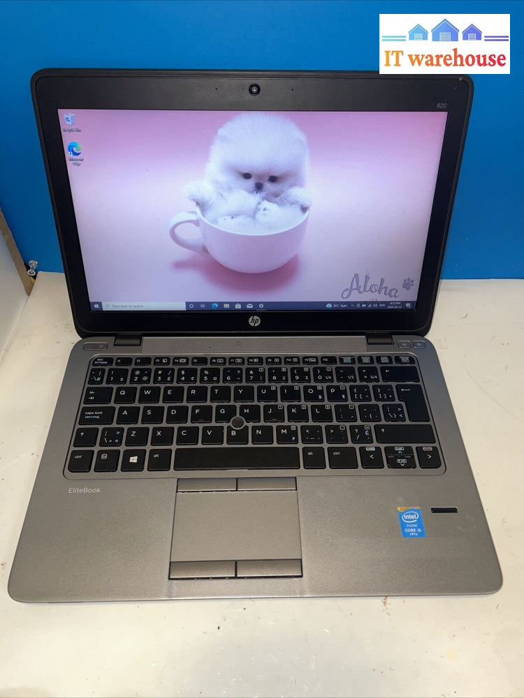 12.5’’ Hp Elitebook 820 G2 Laptop Intel I5-5300U / 8Gb Ram/128Gb Ssd /Win 10