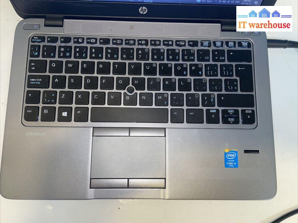 12.5’’ Hp Elitebook 820 G2 Laptop Intel I5-5300U / 8Gb Ram/128Gb Ssd /Win 10