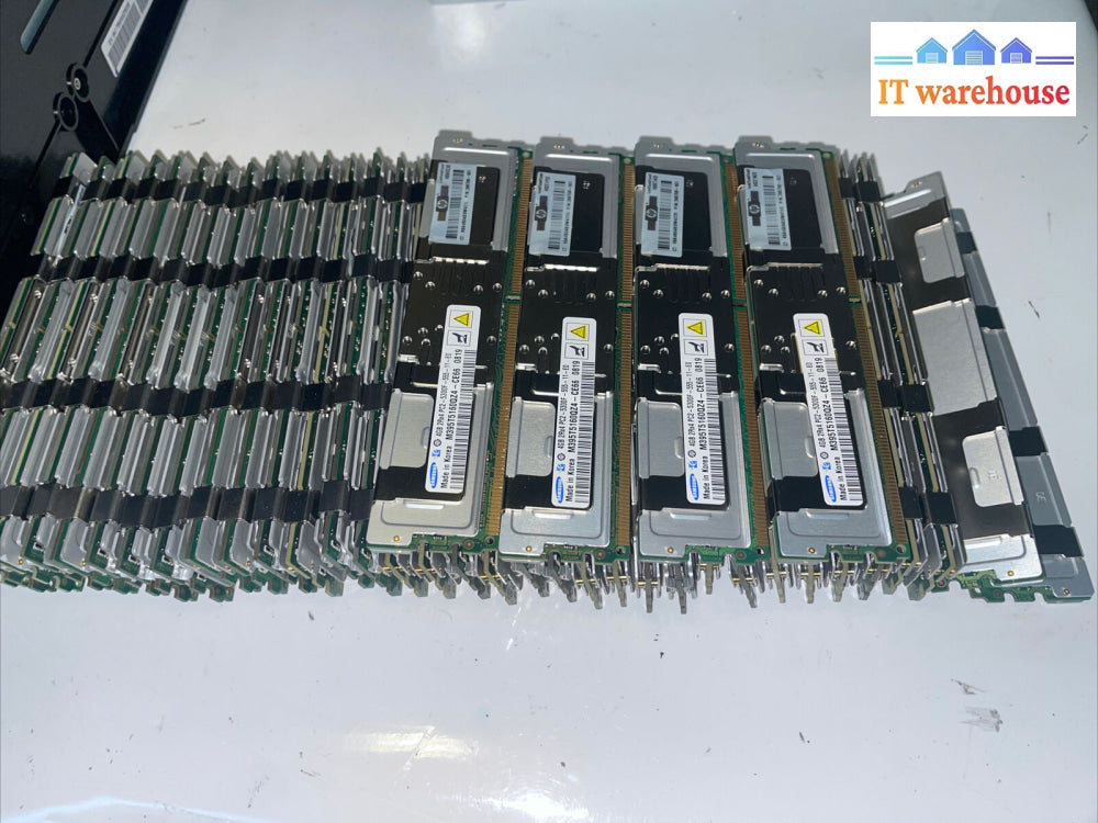 (32X) 4Gb Samsung M395T5160Qz4 2Rx4 Pc2-5300F Ddr2 Fb Memory (For Server)