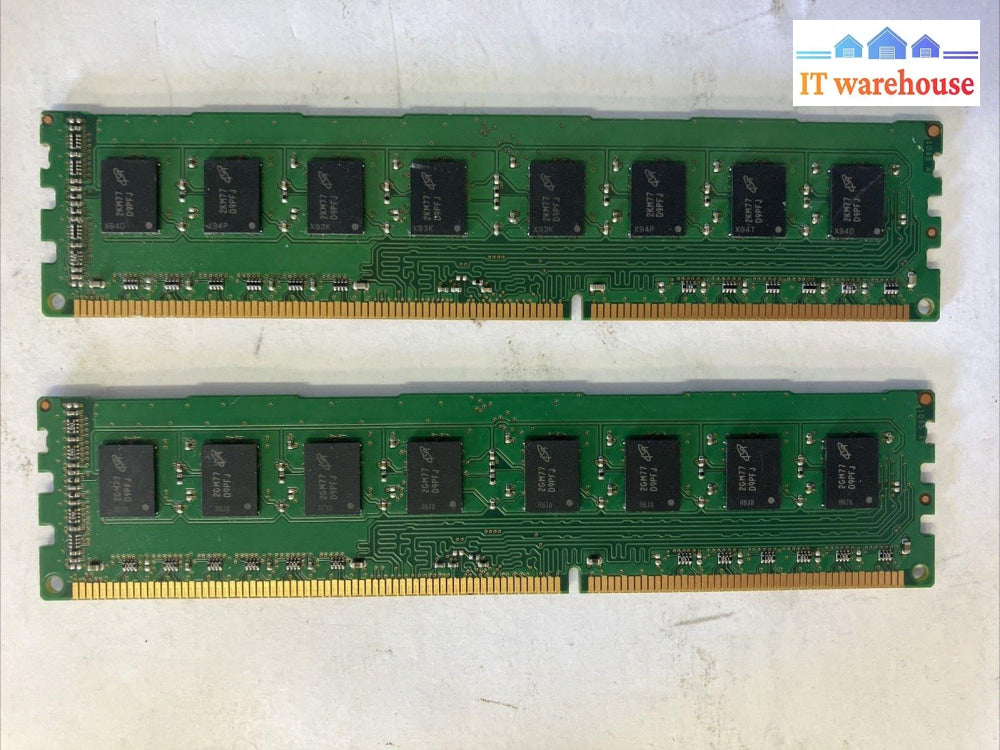 (14X 4Gb) Micron 2Rx8 Ddr3-1600 Pc3-12800U Dimm Memory Mt16Jtf51264Az-1G6M1 ~