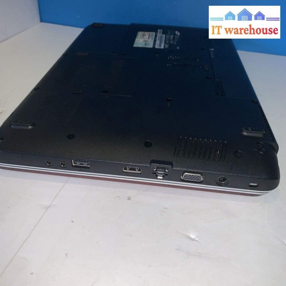 15.6” Samsung R530 Intel T4400 3Gb 500Gb Laptop Windows Xp Pro Sp3 - Working Bat