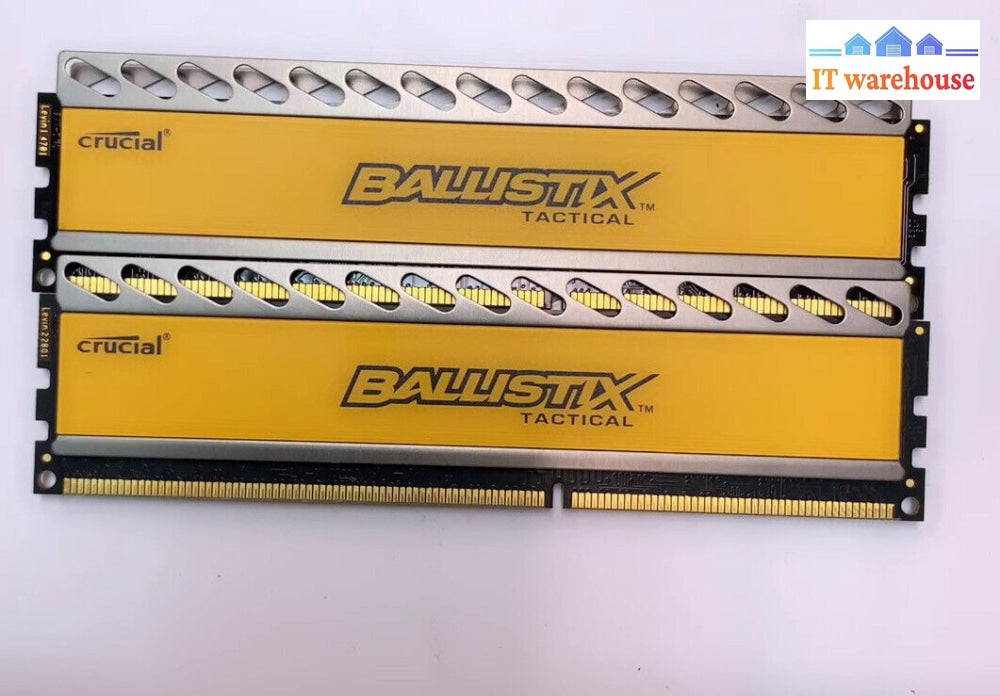 16Gb=2X 8Gb Crucial Pc3-14900 Ddr3-1866Mhz Blt8G3D1869Dt1Tx0.16Fed Pc Memory Ram