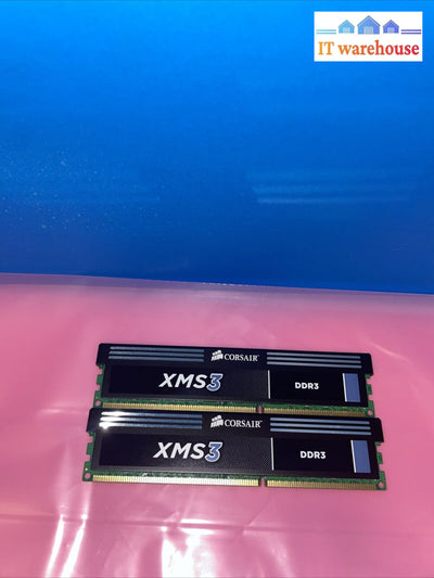 16Gb=2X8Gb Corsair Xms3 Ddr3 1333Mhz Pc3-10600 Cmx16Gx3M2A1333C9 Desktop Memory