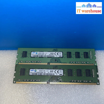 * 16Gb (2X8Gb) Samsung Ddr3 1600Mhz Desktop Ram Pc3L-12800U M378B1G73Eb0/Db0