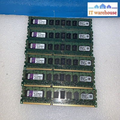 16Gb =4X 4Gb Kth-Pl313Sk3/12G Kingston Pc3-10600 Ddr3-1333Mhz Ecc Reg Server Ram