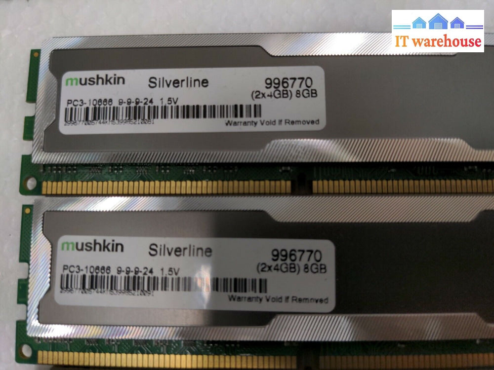 - 16Gb (4X4Gb) Mushkin 996770 Gaming Pc3-10666 Ddr3 Desktop Ram Memory