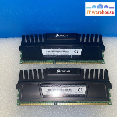 * 16Gb (8Gbx2) Corsair Ddr3-1600 Pc3-12800 Desktop/Pc Memory Cmz64Gx3M8A1600C9