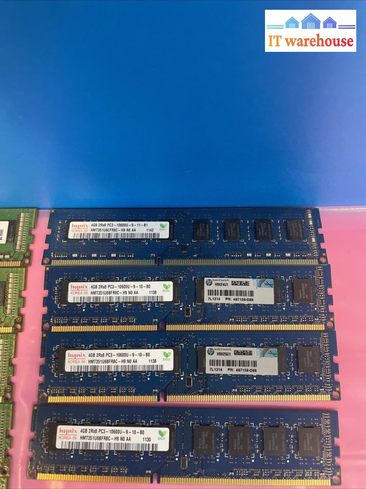 (16X 4Gb 8 Pairs) Ddr3 Pc3 Desktop Ram