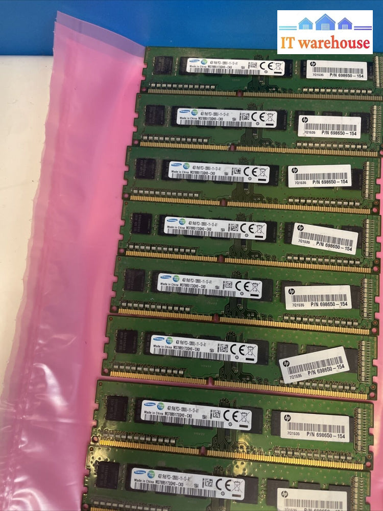 (16X 4Gb 8 Pairs) Ddr3 Pc3 Desktop Ram