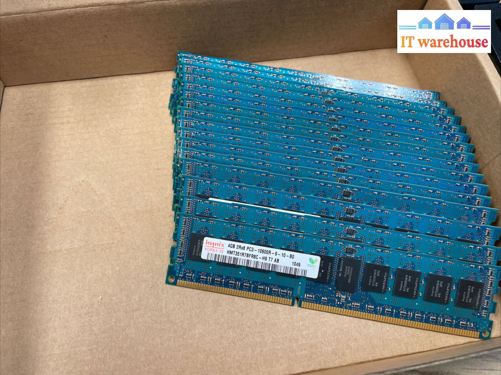 16X4Gb=64Gb Hynix Ddr3 2Rx8 Pc3-10600R-09-10-B0 Hmt351R7Bfr8C-H9 (Serve Ram)