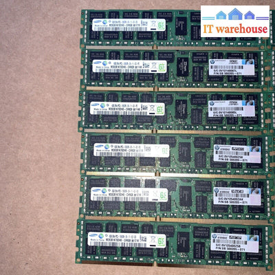 (17X) 8Gb Samsung M393B1K70Dh0-Ch9Q8 Pc3L-10600R Ecc Reg (Server Ram)