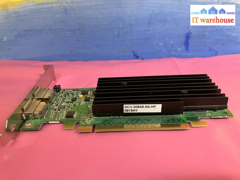 ~ 180-10685-0005-A02 Dell Nvidia Quadro Nvs 295 256Mb Pci-E Video Card 0X175K