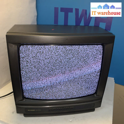 1990 Sharp Linytron Cc14M10 Crt Tv Only