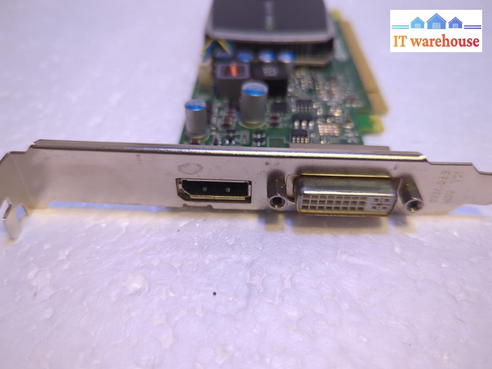 1Gb Dell Nvidia Quadro 600 Ddr3 Pci Express 2.0 X16 Dvi Display Port Video Card-