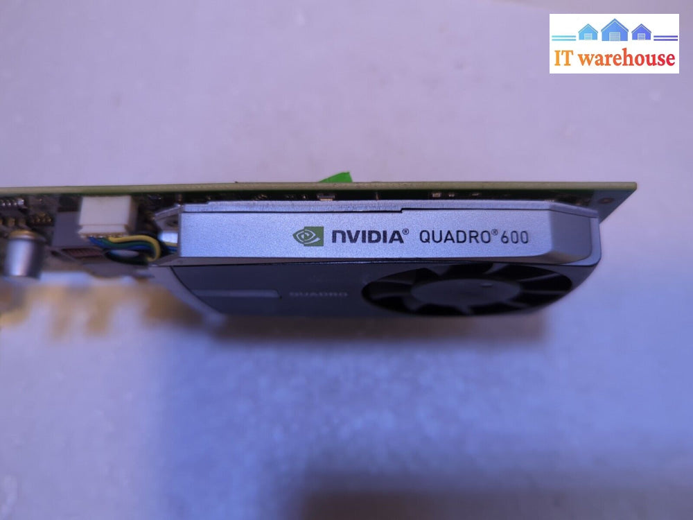 1Gb Dell Nvidia Quadro 600 Ddr3 Pci Express 2.0 X16 Dvi Display Port Video Card-