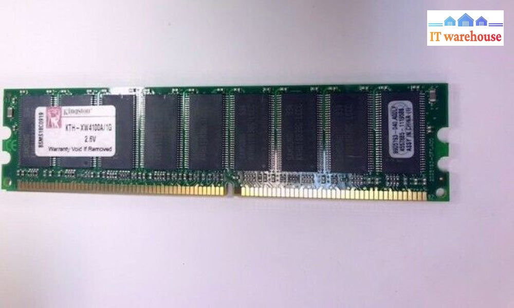 1Gb Kingston Ddr1 Pc3200 400Mhz Ram Kth-Xw4100A/1G (Not For Pc)