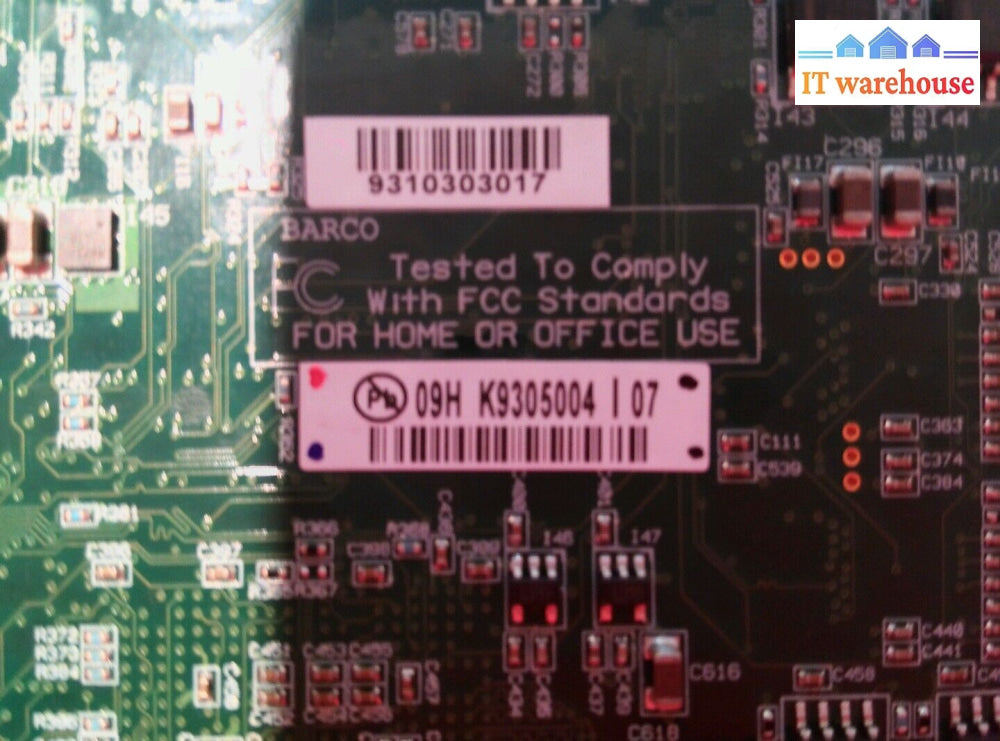 - 1X Barco Barcomed Nio Pcie K9305004 Display Controller Card K750517