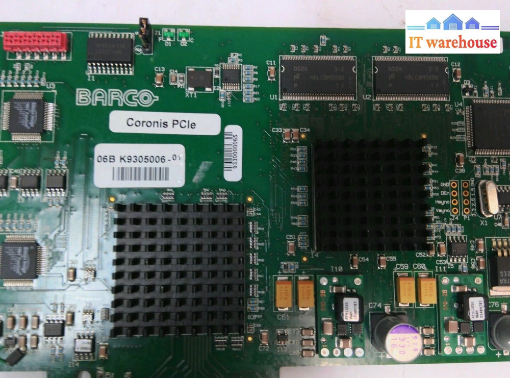 - 1X Barco K9305006 Barcomed Pcie Coronis Pciexpress Display Controller Card