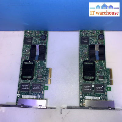 (1X) Dell Intel Pro/1000 Vt Quad Port Gigabit Ethernet Card H092P 0Yt674 0Hm9Jy