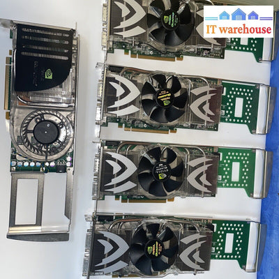 6 X Dell Nvidia Quadro Fx 4500/4600 Graphics Card 512Mb Pci-E X16 Ku705 Jp111