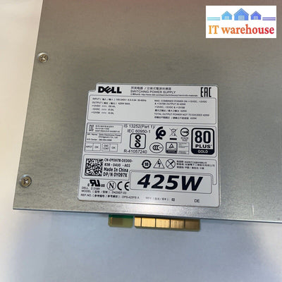 1X Dell Precision T5820 425W 80Plus Power Supply Y097X