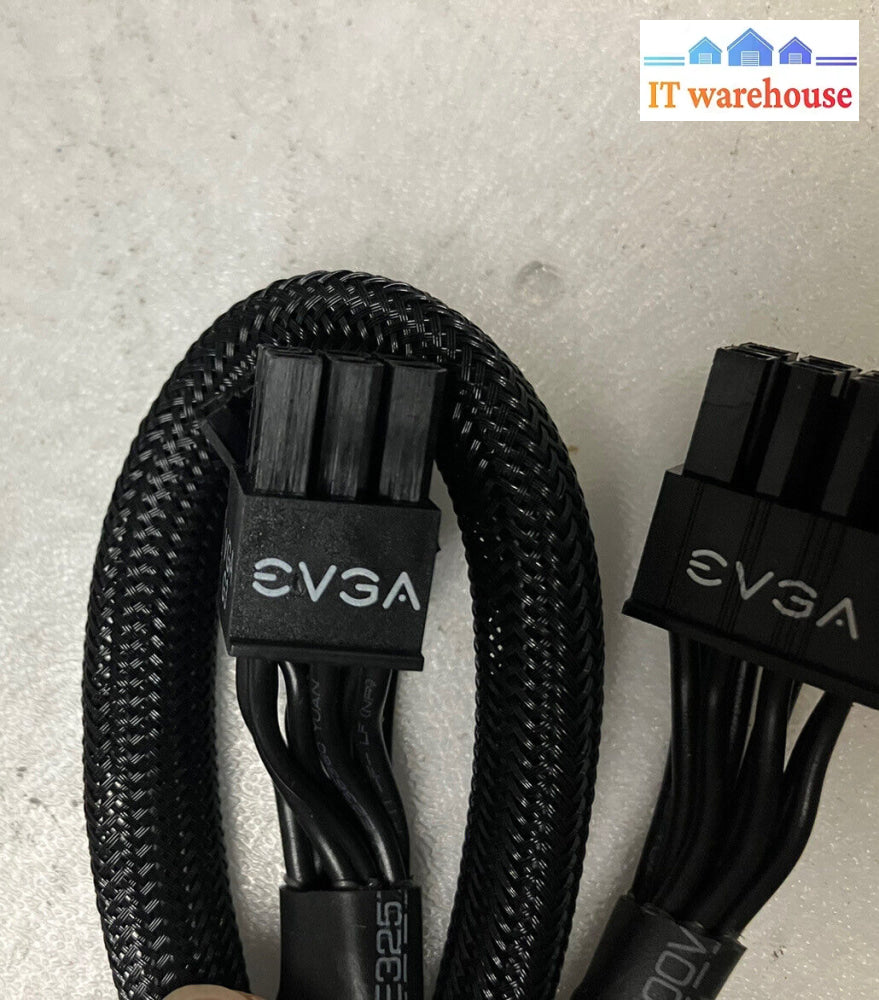 ~1X Evga Supernova 8 Pin To Pin (6 + 2) Vga G3 Power Supply Cable