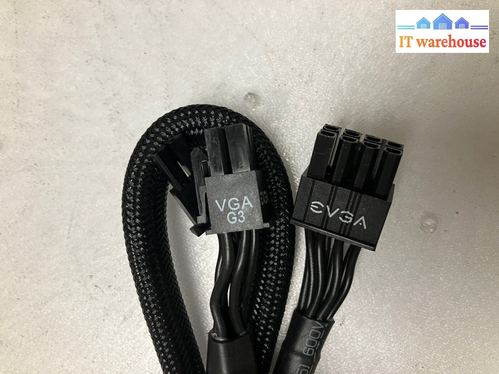 ~1X Evga Supernova 8 Pin To Pin (6 + 2) Vga G3 Power Supply Cable