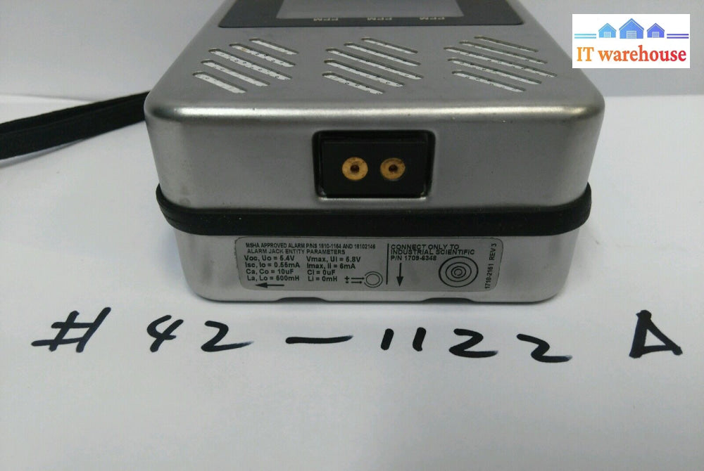 - 1X Industrial Scientific Model Itx 1810-4307 Multi-Gas Monitor