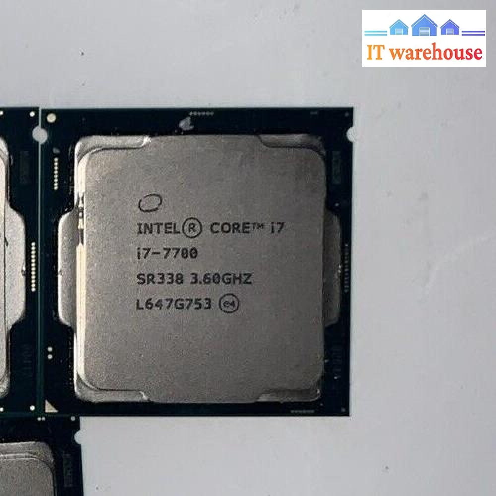 1X Intel Core I7-7700 3.60Ghz Lga 1151 8Mb Cache 8Gt/S Cpu Processor Sr338 -