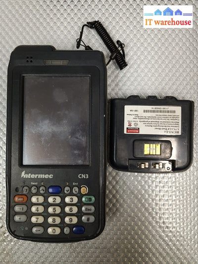 - 1X Intermec Cn3 Barcode Scanner Mobile Computer With Extra Battery