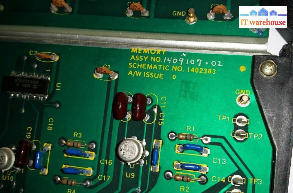 - 1X Memory Board Assy 1409107-01(02) Schematic 1402383