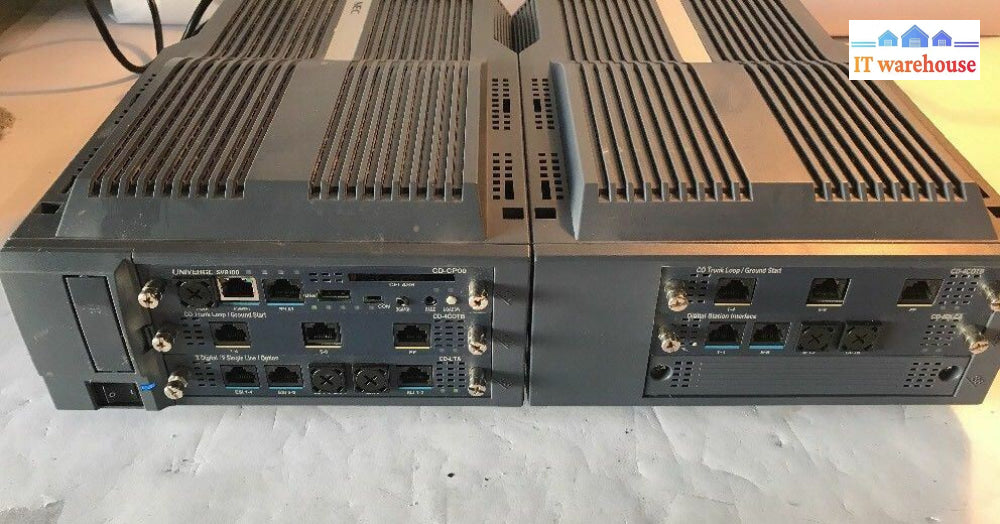 1X Nec Univerge Sv8100 Phone System Server (Chs2U E) W/ Interface Cards