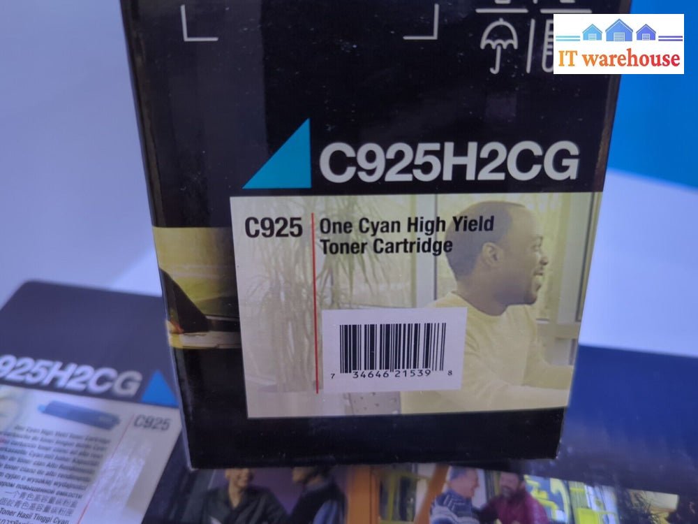 1X New In Box Genuine Lexmark C925H2Cg Cyan Toner Cartridge For C925 X925 -