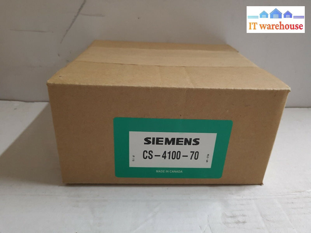 - 1X New Indoor Siemens Cs-4100-70 Speakers And Accessories Fire Alarm System