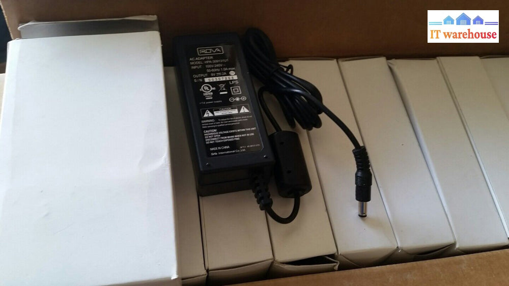 - 1X New Rova Hpa-309131U1 9V 2A Ac Adapter I.t.e Power Supply @@@