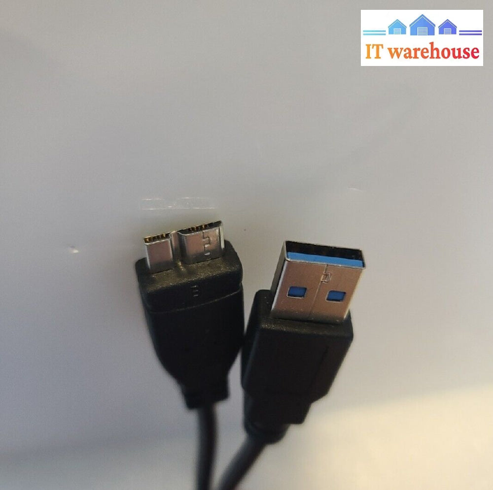 - 1X New Usb 3.0 Type A (Male) To Micro-B Hdd Data Cable(Seagate Srd0Sp1)